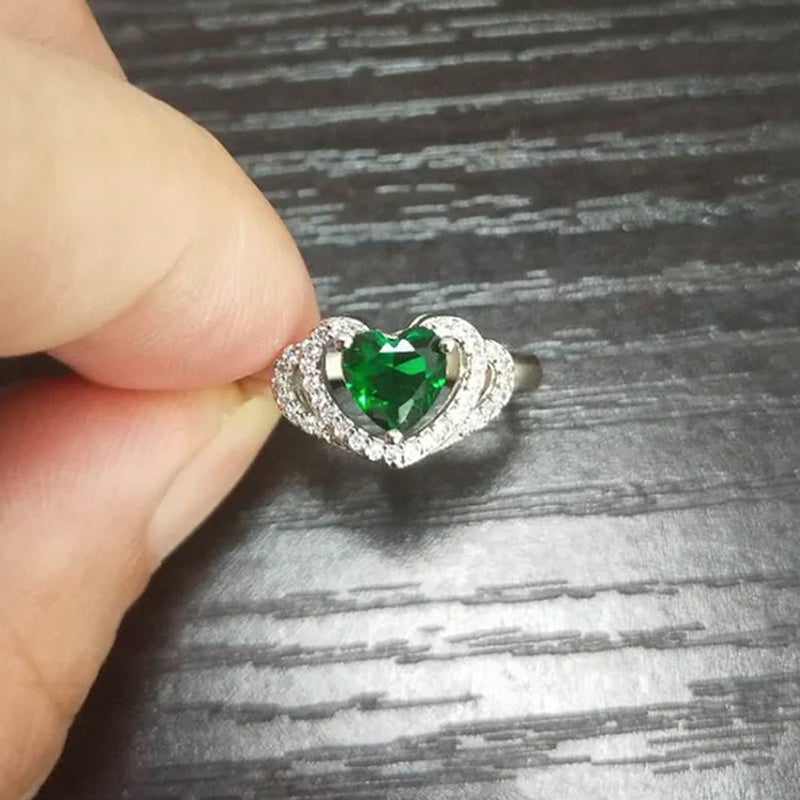Neem tijd voor jezelf Hart Ring