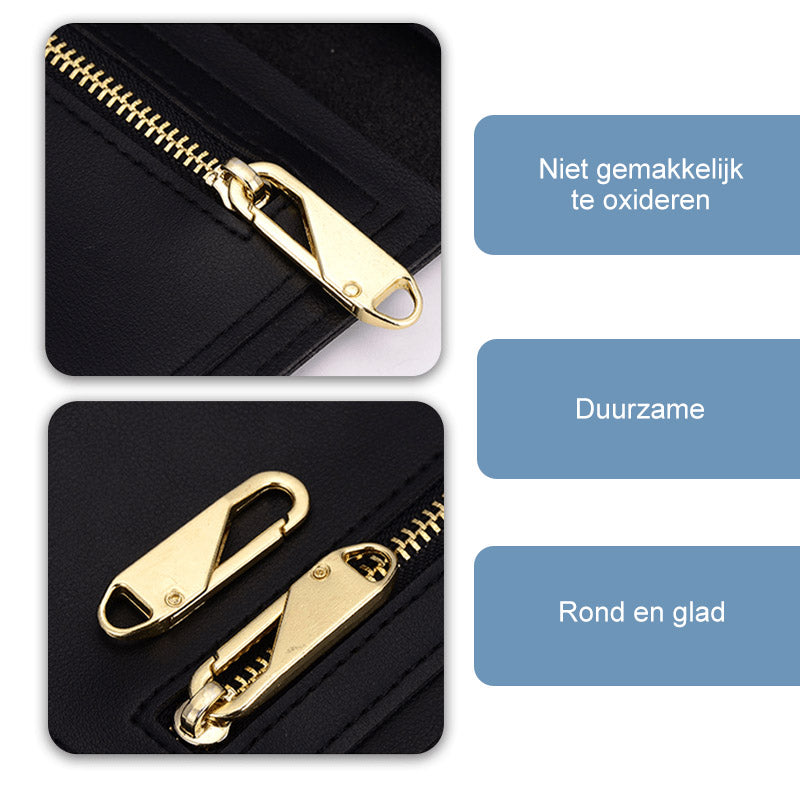 Universele metalen ritssluiting
