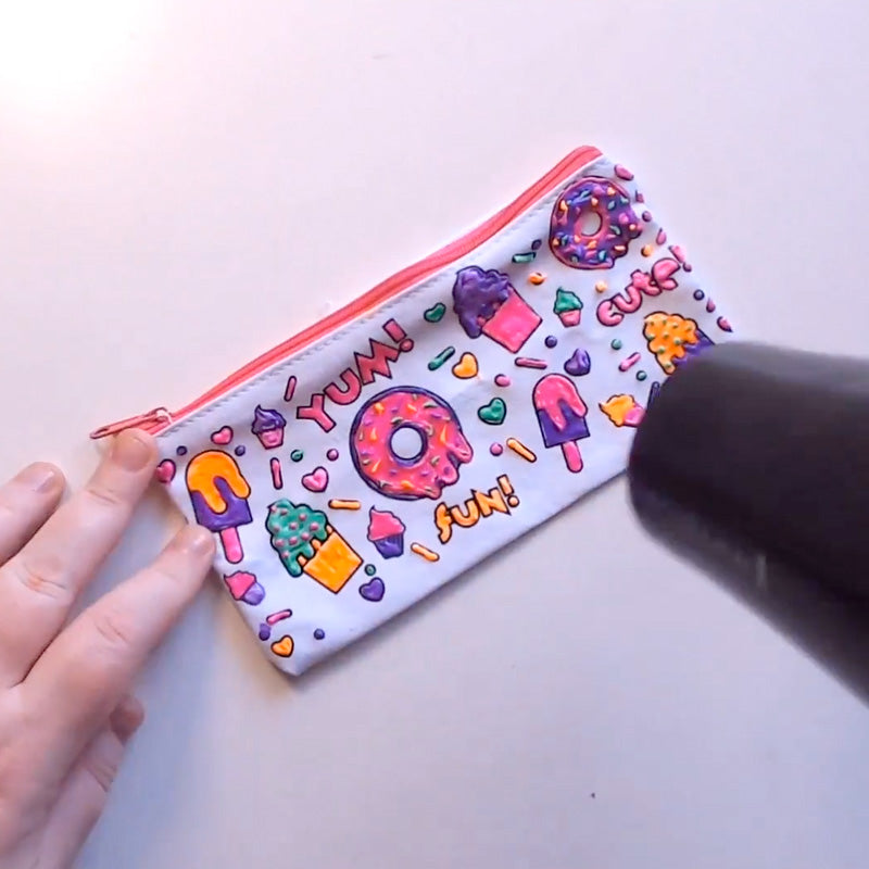 DIY Bubble Popcorn-tekenpennen (6 stuks)