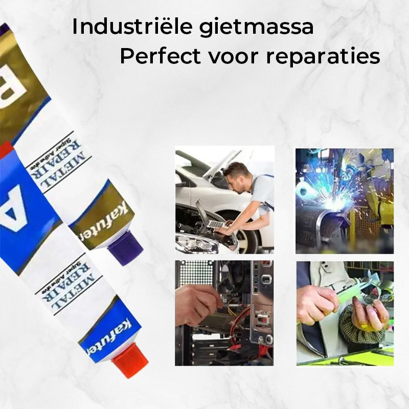 Gietlijm repareren