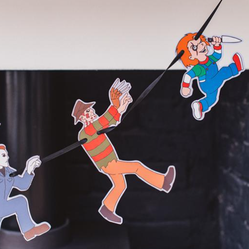 Halloween Santa Carla Vampieren Garland Horror Decoratie