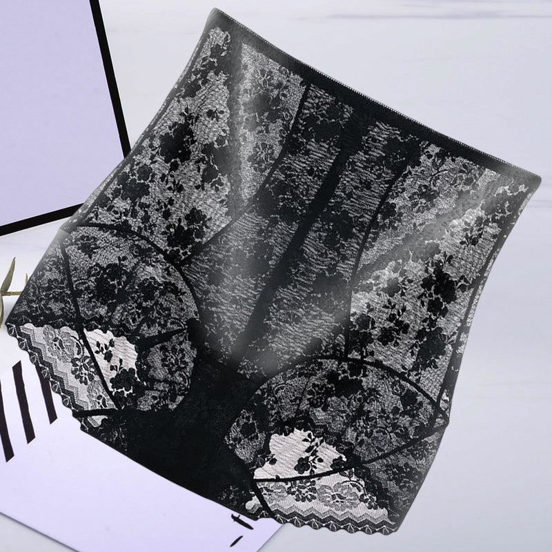 Kanten slipje met hoge taille