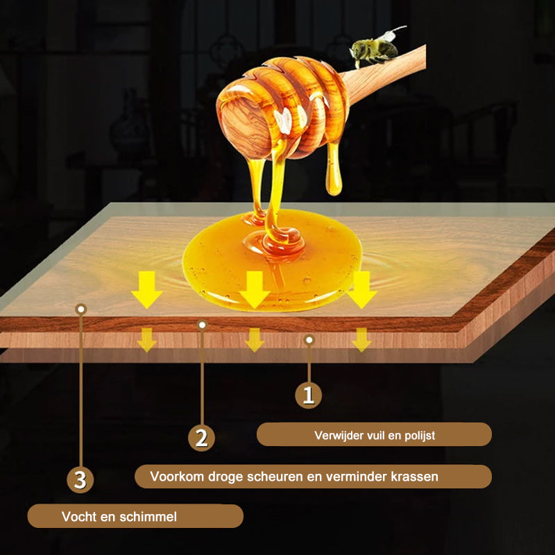 natuurlijke bijenwas, meubelverzorging polijsten