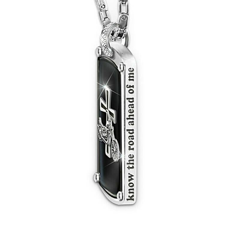 Motorfiets kruis hanger ketting