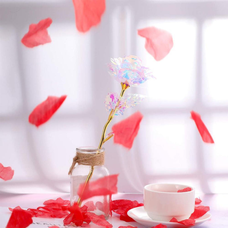 Kleurrijke Galaxy Rose met liefde