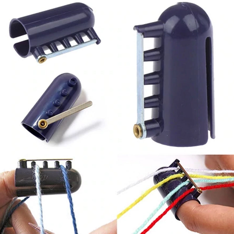 QuickStitch breien vingerhoed Garengids