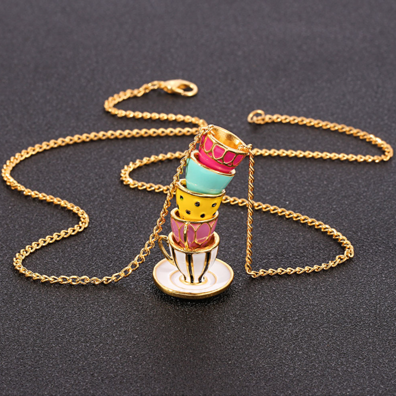 Theekopje ketting