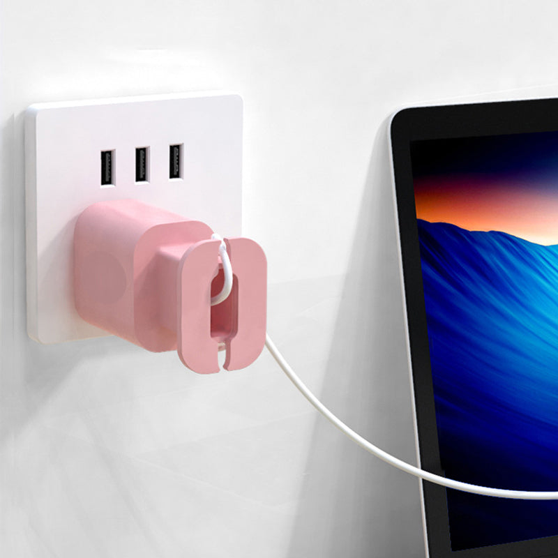 2 in 1 siliconen oplader beschermer