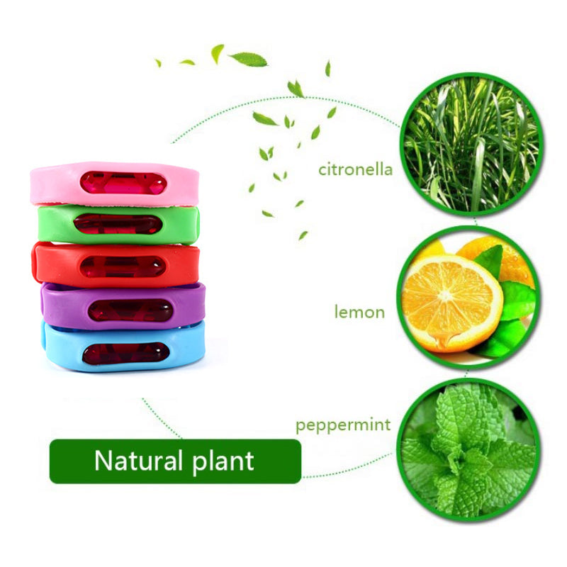 Plant essential oil mosquito repellent bracelet