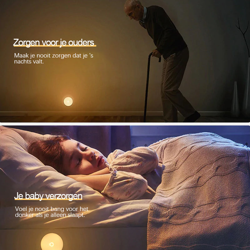 Intelligente menselijke inductie LED-nachtlampje