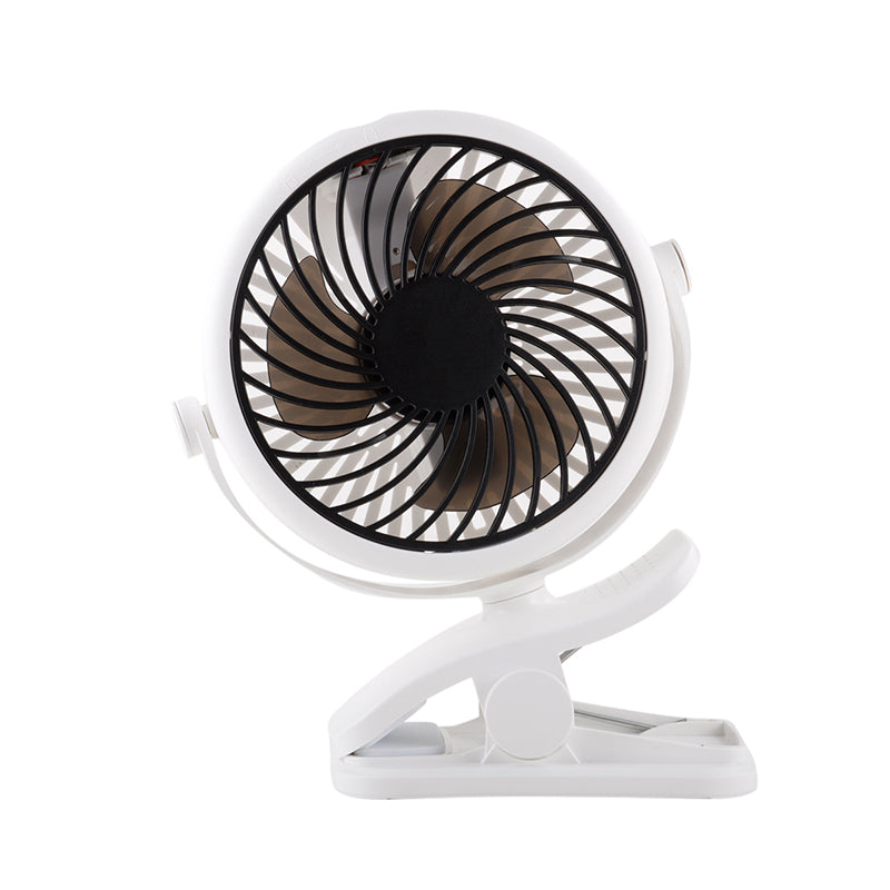 Draagbare stille clipventilator met 360 ° rotatie