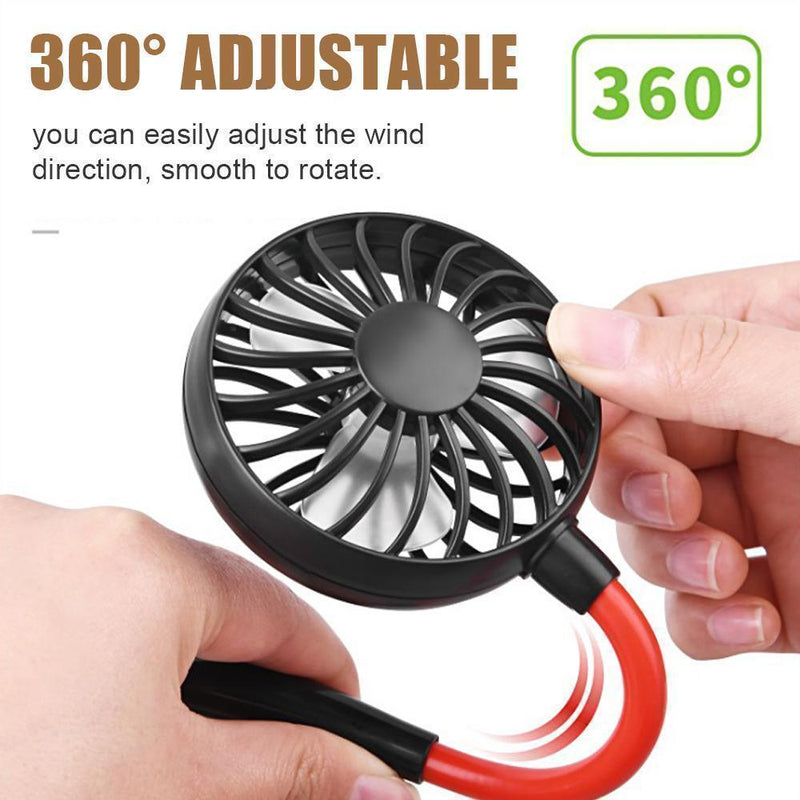 Oplaadbare mini- nekventilatoren