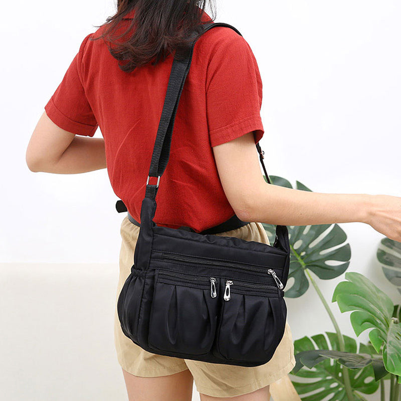 Moedertas van Oxford-stof