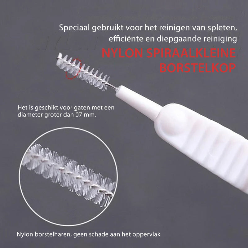 Spleetgat Anti-Verstopping Reinigingsborstel