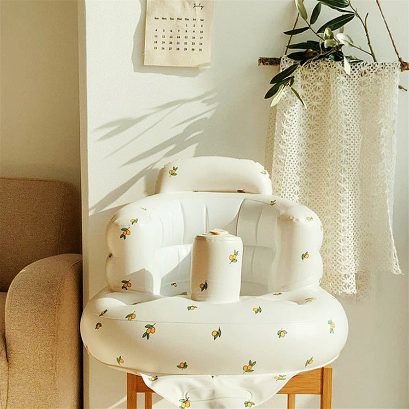 Handmatig opblaasbare babysofa