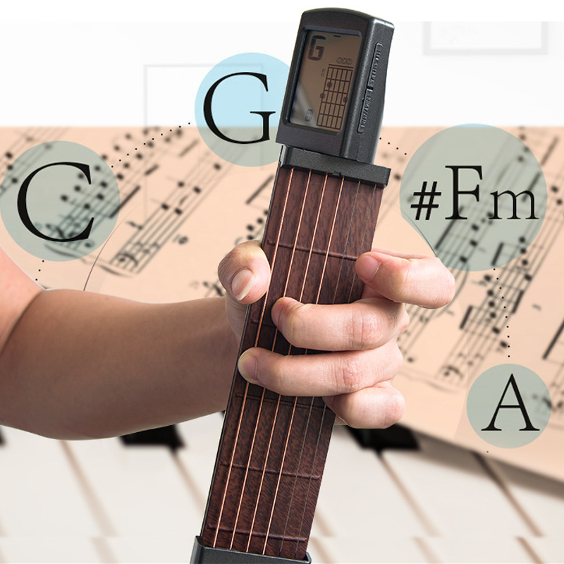Pocket Gitaar Vingerzetting Oefening