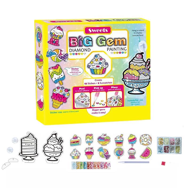 Grote Gem Diamant Schilderen Stickers voor Kinderen