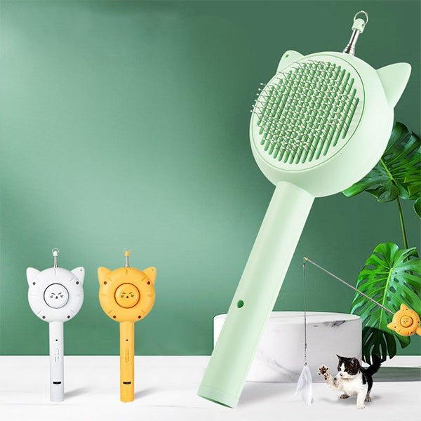 Intrekbare katteaser huisdierenkam