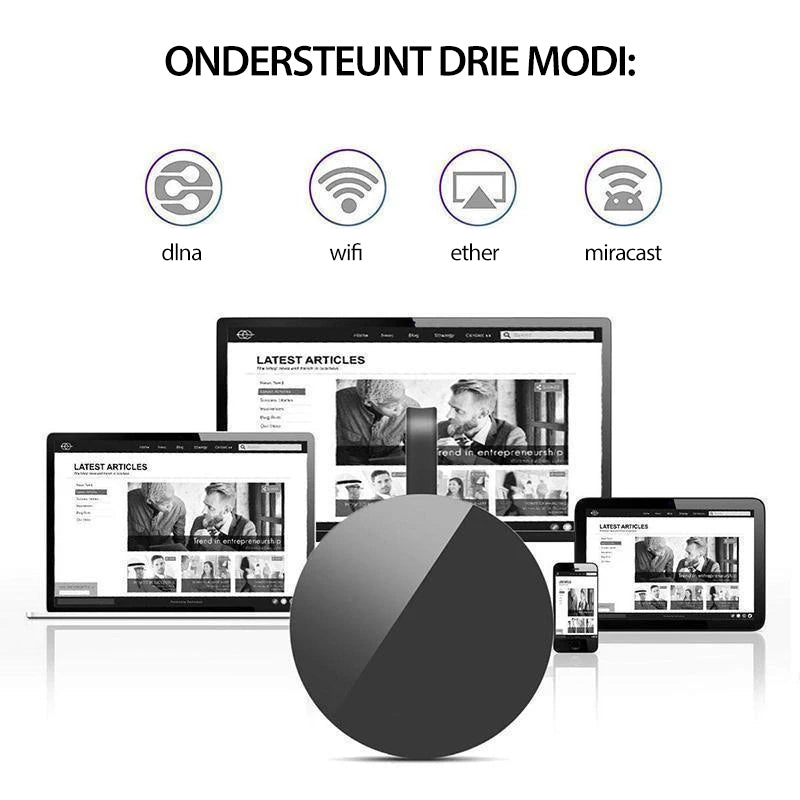 Draagbare draadloze HDMI-ontvanger
