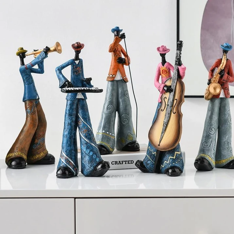 Muziekband sculptuur Info