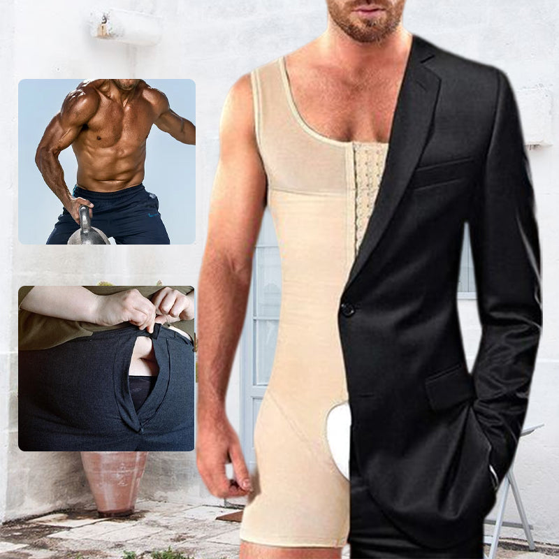 Corrigerende  kleding voor heren met volledige lichaamscompressie