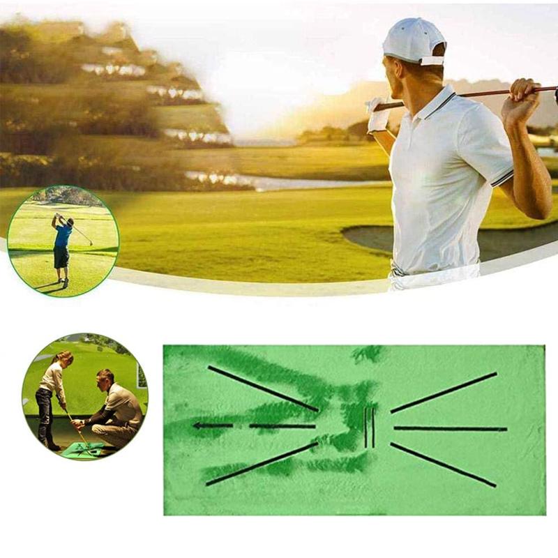 Golfmat voor swingdetectie