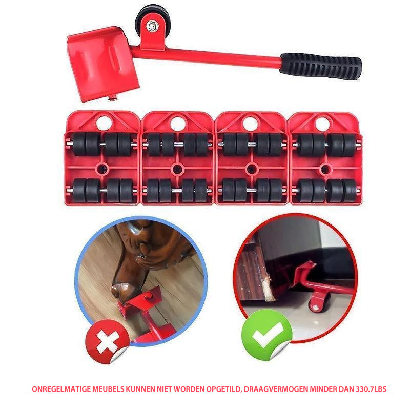 Gereedschapsset voor meubellifters, 4 pakketten Pack