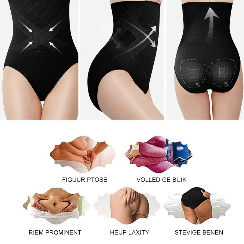 Shapewear slipje met hoge taille