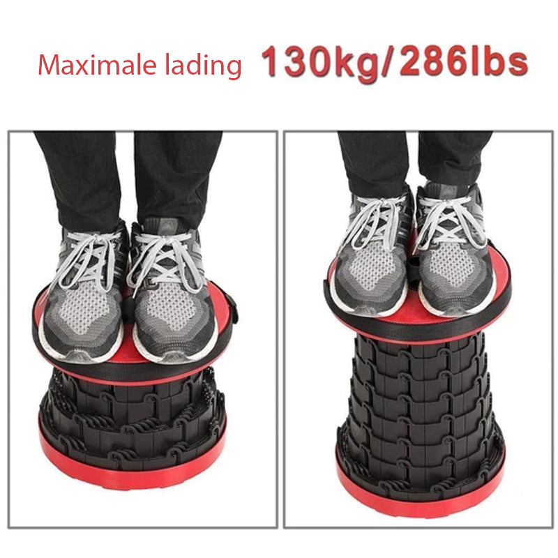 Draagbare opvouwbare kruk