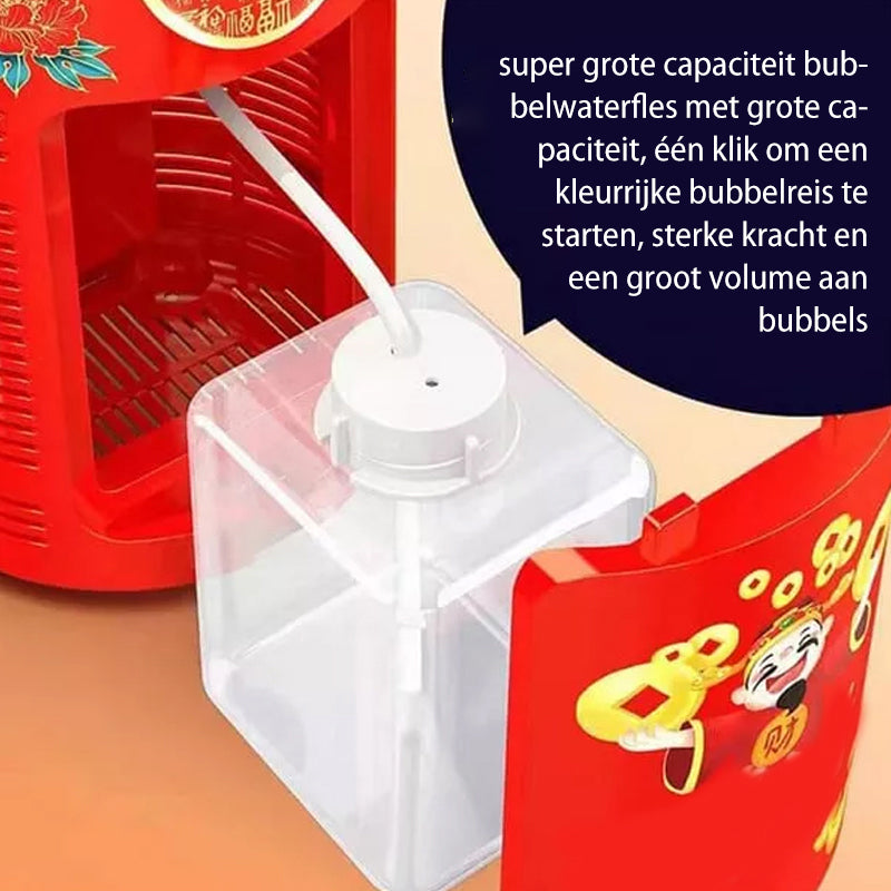 Draagbare vuurwerk bubbelmachine