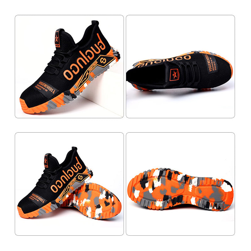 Producten Ademende lichtgewicht veiligheidsschoenen met stalen neus