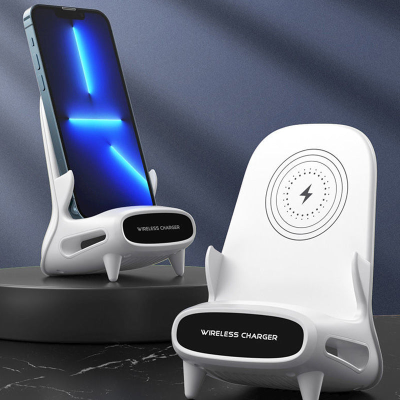 Desktop mobiele telefoonhouder draadloos opladen
