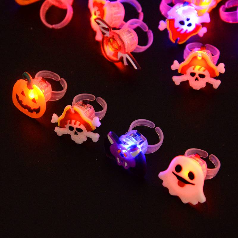 Halloween Glow Ring en broche