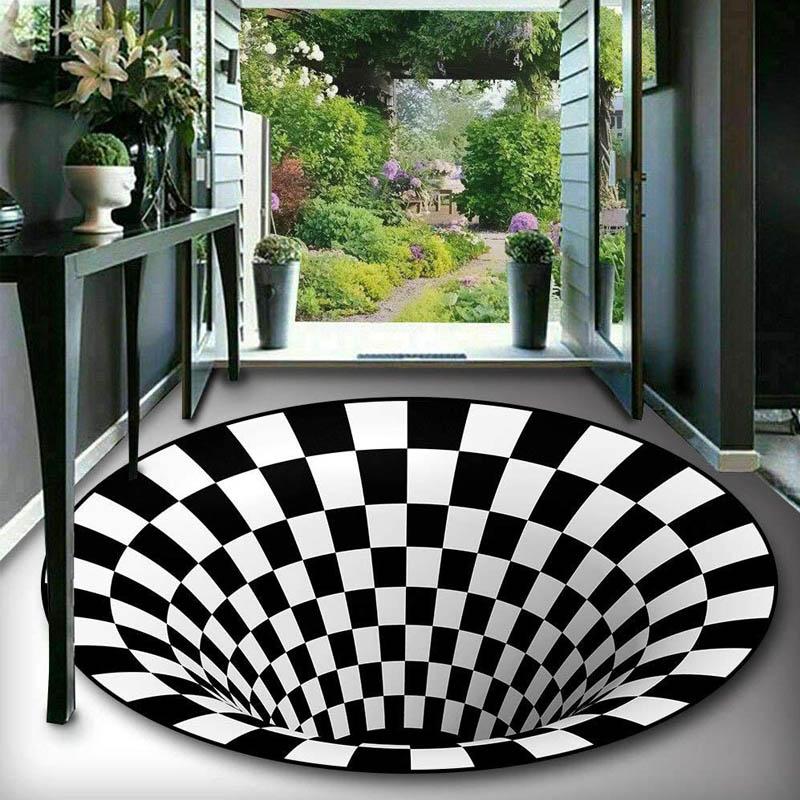 Vortex Illusion Vloerkleed