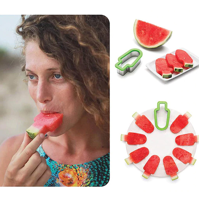 Popsicle vorm Mold Watermelon Slice Model