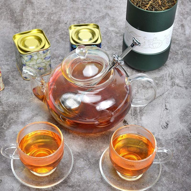 Kogelvormig intrekbaar theezeefje