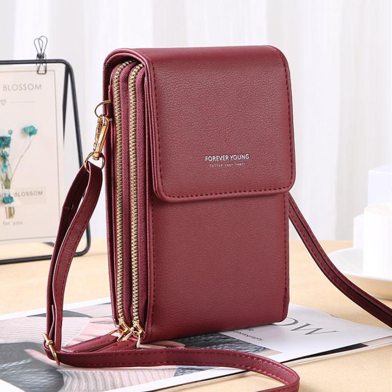 Crossbody-telefoontas met touchscreen met grote capaciteit