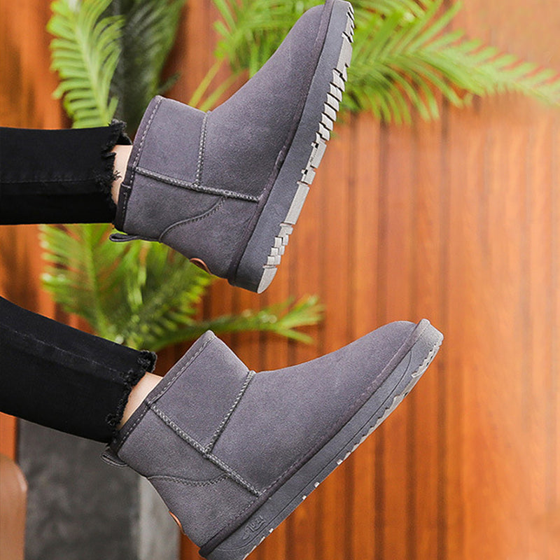 Korte Laarsjes met Dikke Warme Fleece