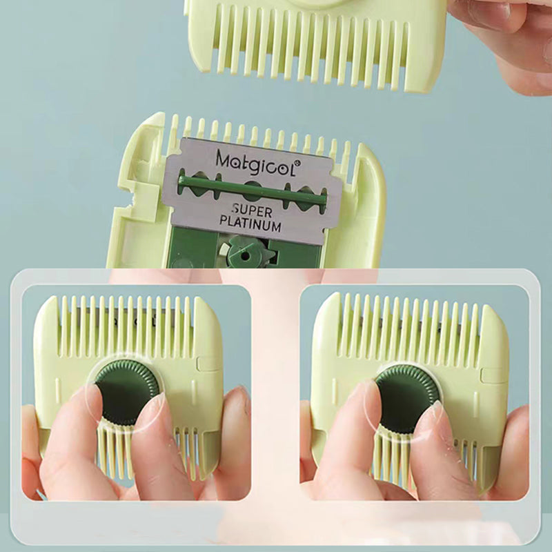 2 in 1 hair comb trimmer