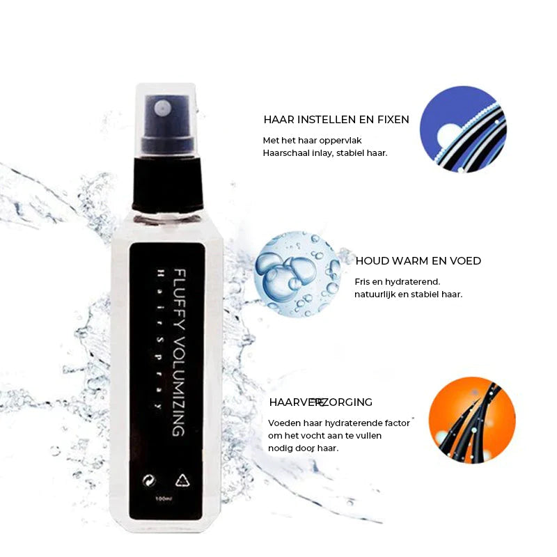 Natuurlijke plantaardige proteïne haarverdikkende spray