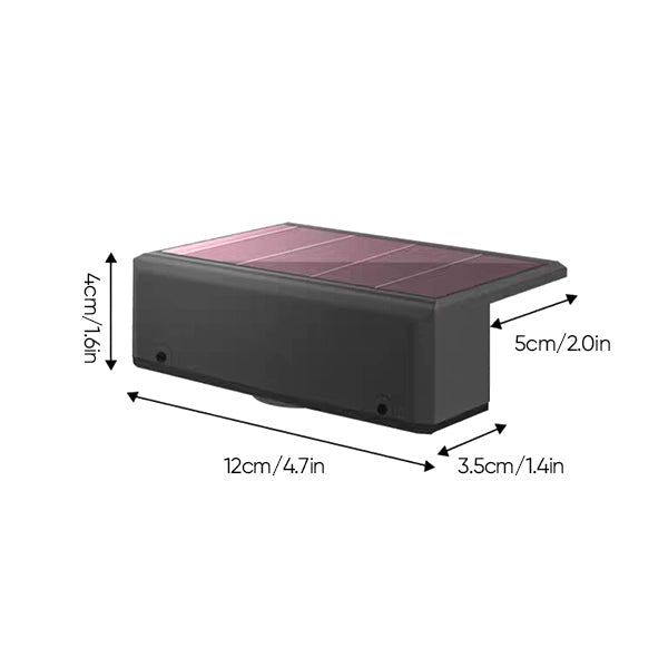 Super heldere zonne-wandlamp