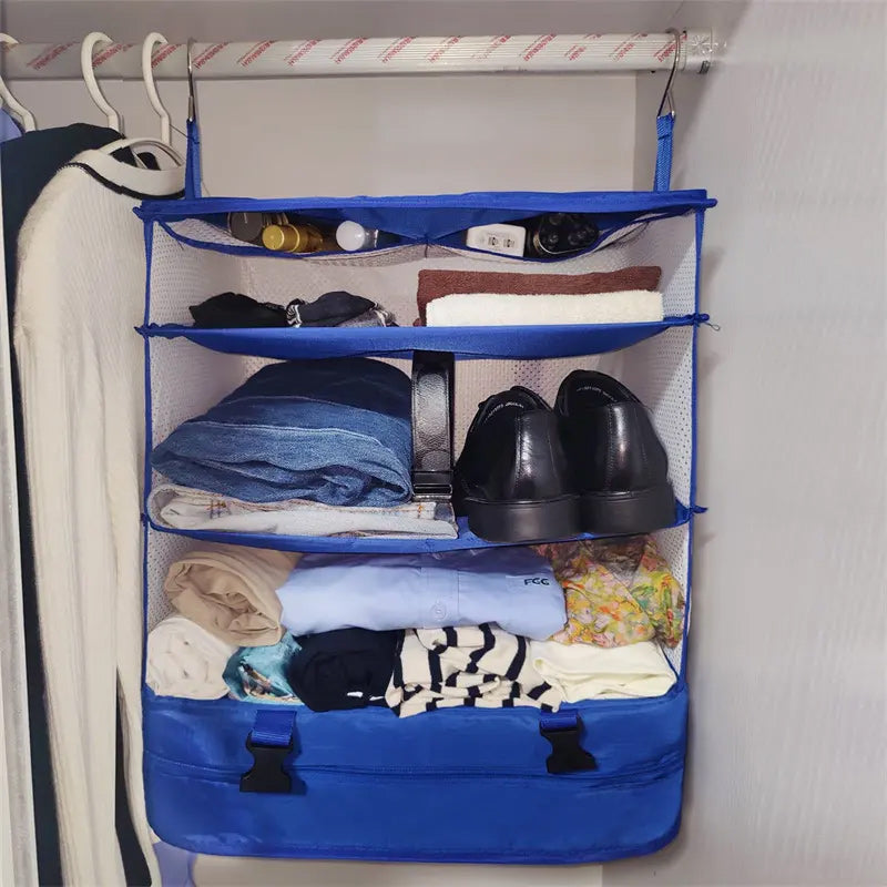 Drievoudige organisator hangende tas