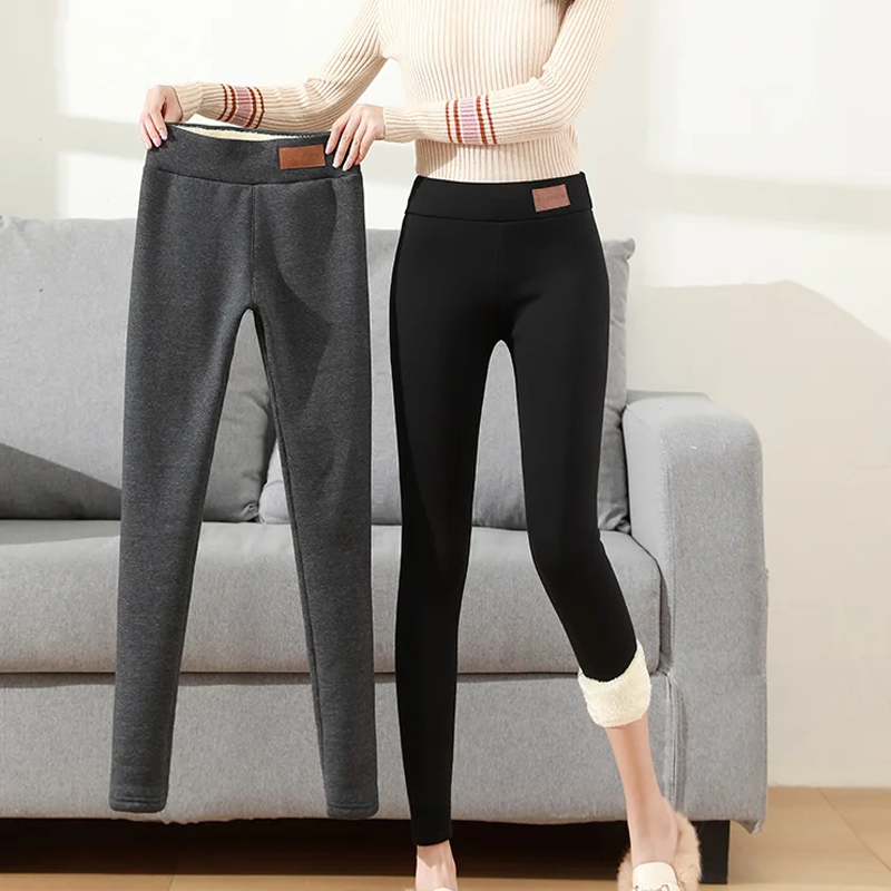 Warme, met fleece gevoerde legging voor dames