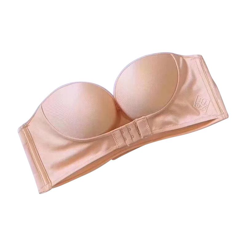 Strapless bh met gesp aan de voorkant