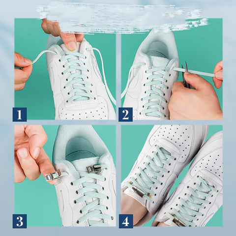 Magnetische knoopvrije schoenvetergesp