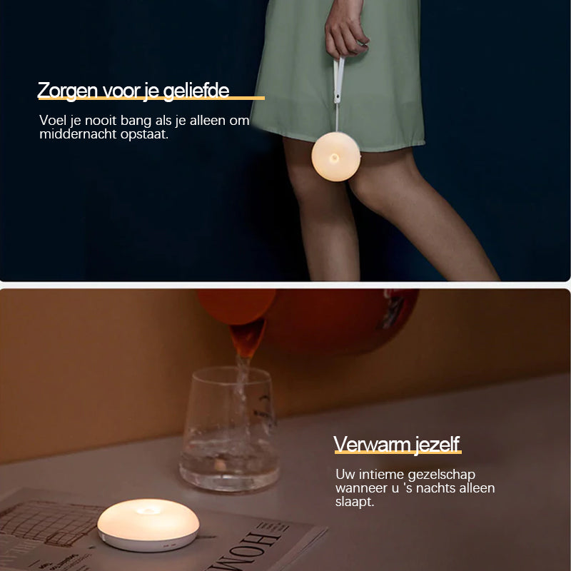 Intelligente menselijke inductie LED-nachtlampje