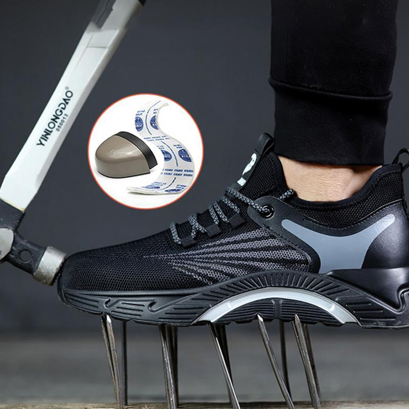 Ademend anti-smash beschermend schoeisel