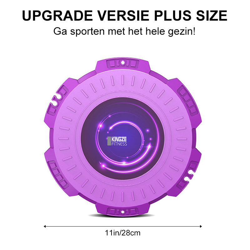 Massage Taille Draaiplank met Trekkoord