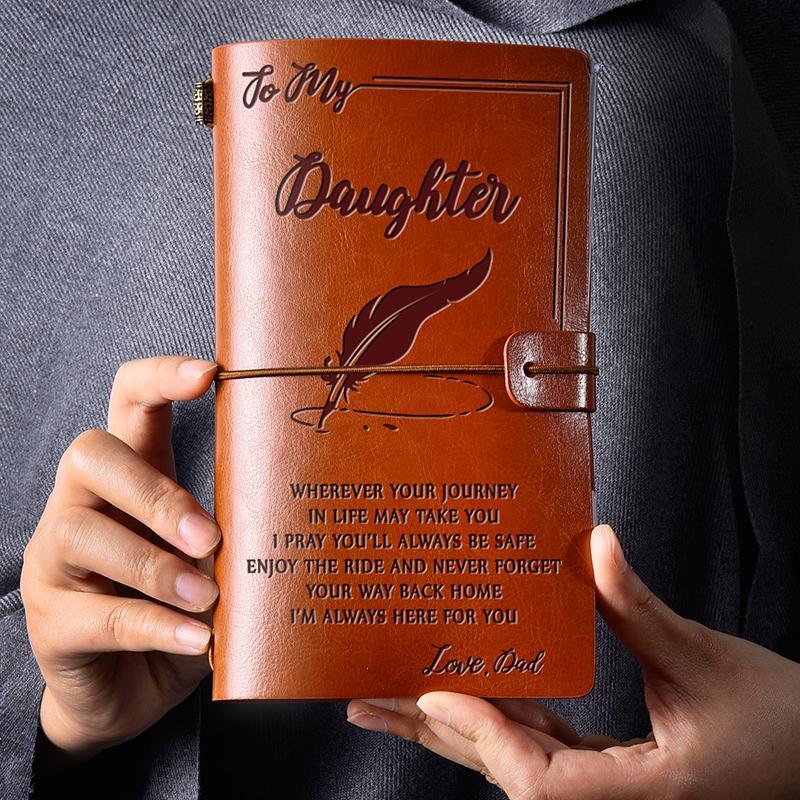 Vintage gegraveerd dagboek