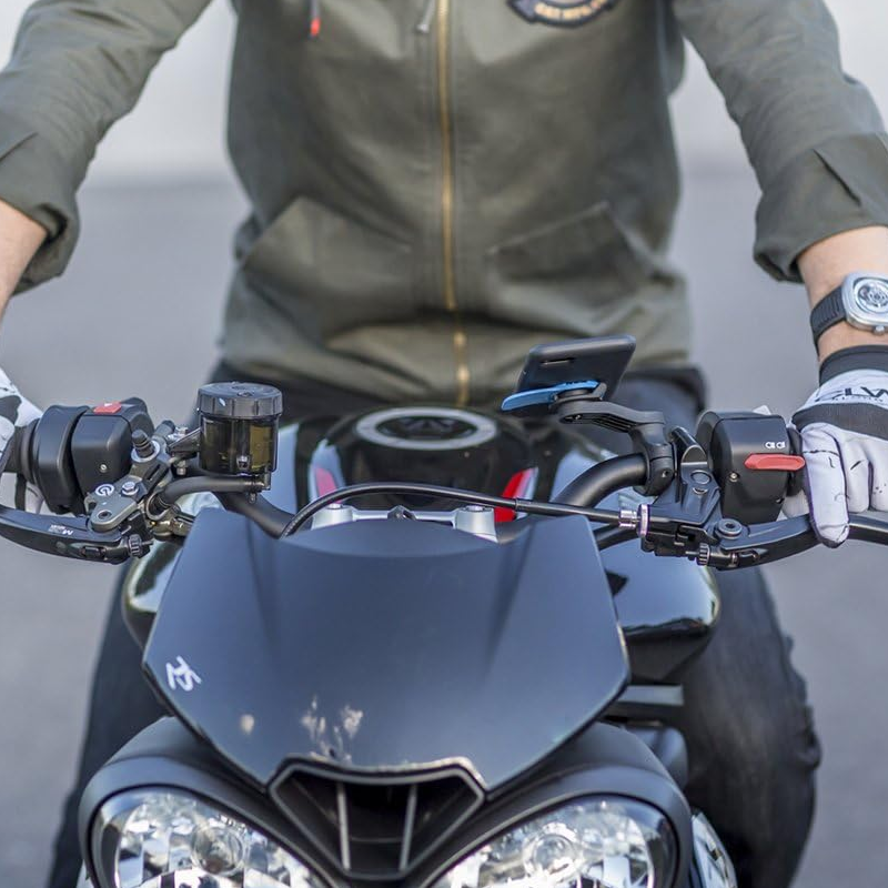 Draaibare fietstelefoonhouder